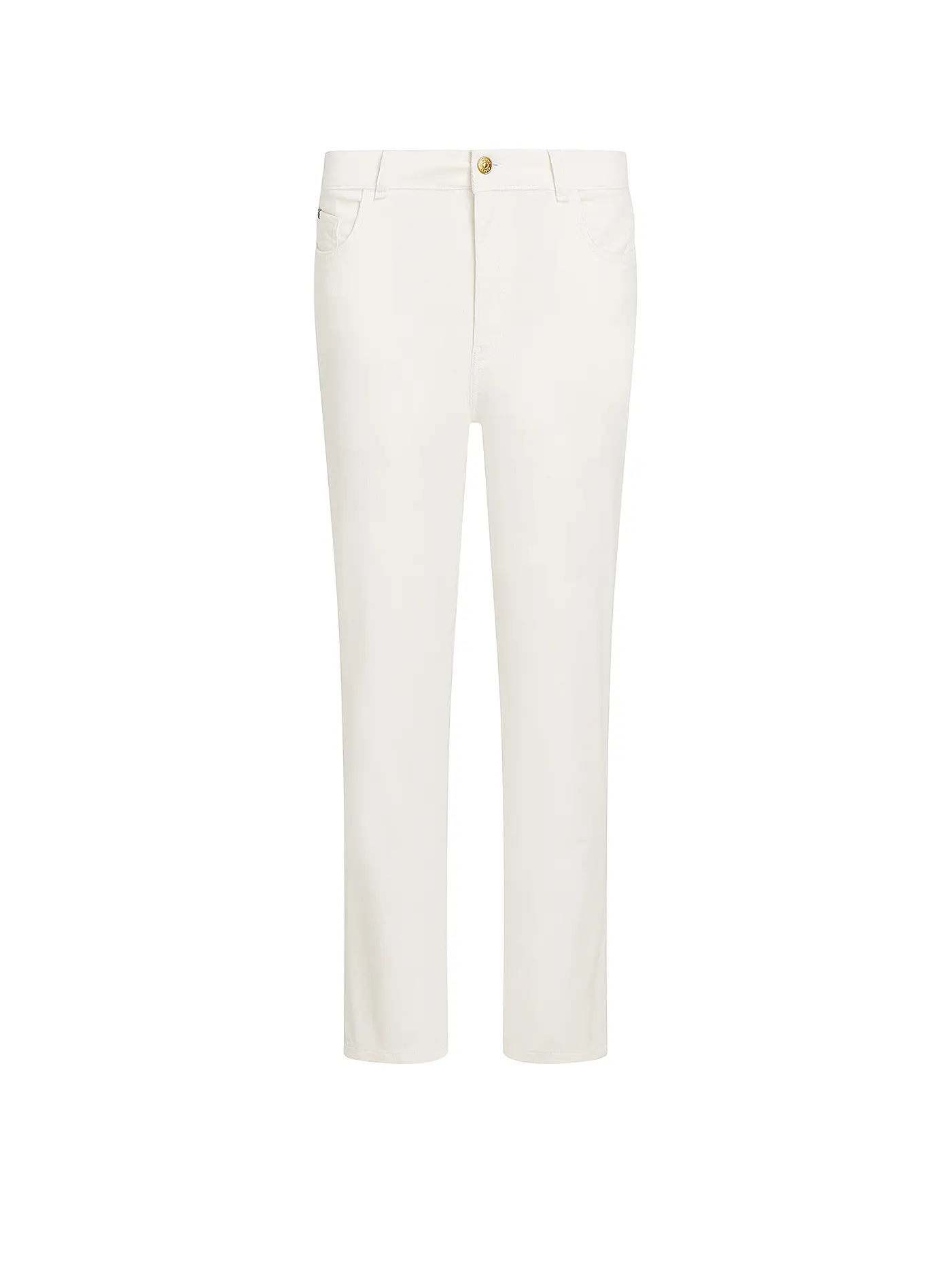TOMMY HILFIGER | Cordhose Slim Fit | weiss
